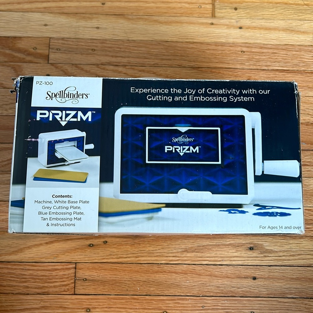 Prizm die-cutting and embossing machine
